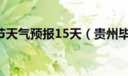 毕节大方天气预报15天_毕节大方天气预报15天查询结果