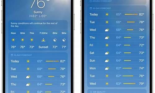 苹果手机的天气预报为什么不准_苹果手机自带天气预报为什么不准